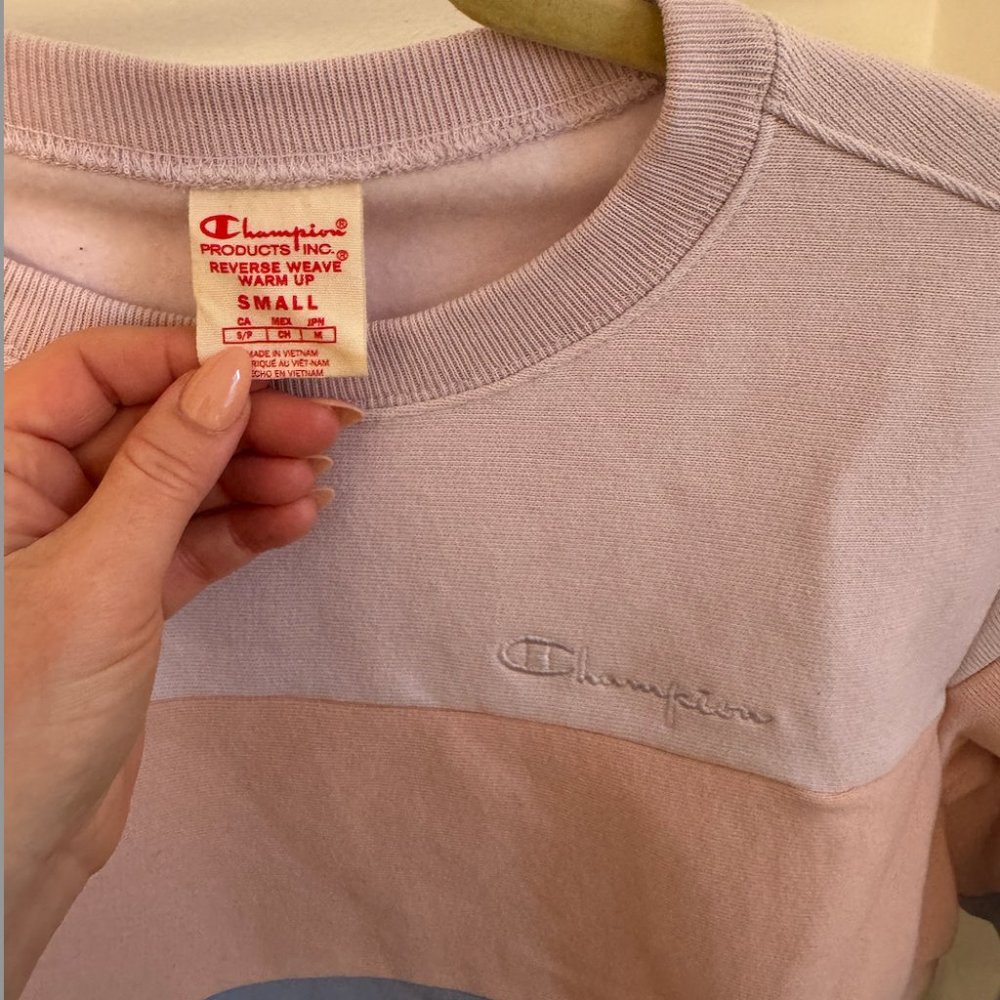 Champion Reverse Weave Multi-Colored Sweatshirt - image 2